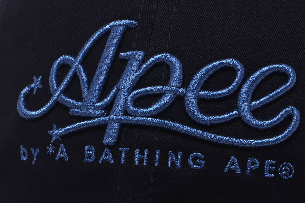 chape様 EMBROIDERY LOGO BASEBALL CAP | bape.com