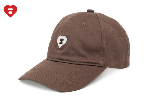 HEART EMBROIDERY WASHING DENIM CAP