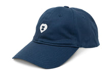 HEART EMBROIDERY WASHING DENIM CAP