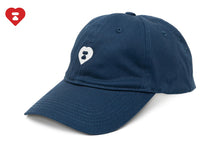 HEART EMBROIDERY WASHING DENIM CAP
