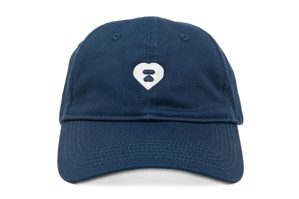 HEART EMBROIDERY WASHING DENIM CAP | bape.com