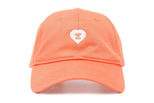 HEART EMBROIDERY WASHING DENIM CAP