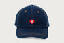 APEE HEART LOGO DENIM CAP