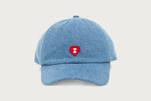 APEE HEART LOGO DENIM CAP
