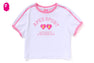 LOGO PRINTED CROP TEE