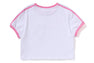LOGO PRINTED CROP TEE