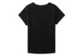 METAL TRIM OVERLOCK STITCHING TEE