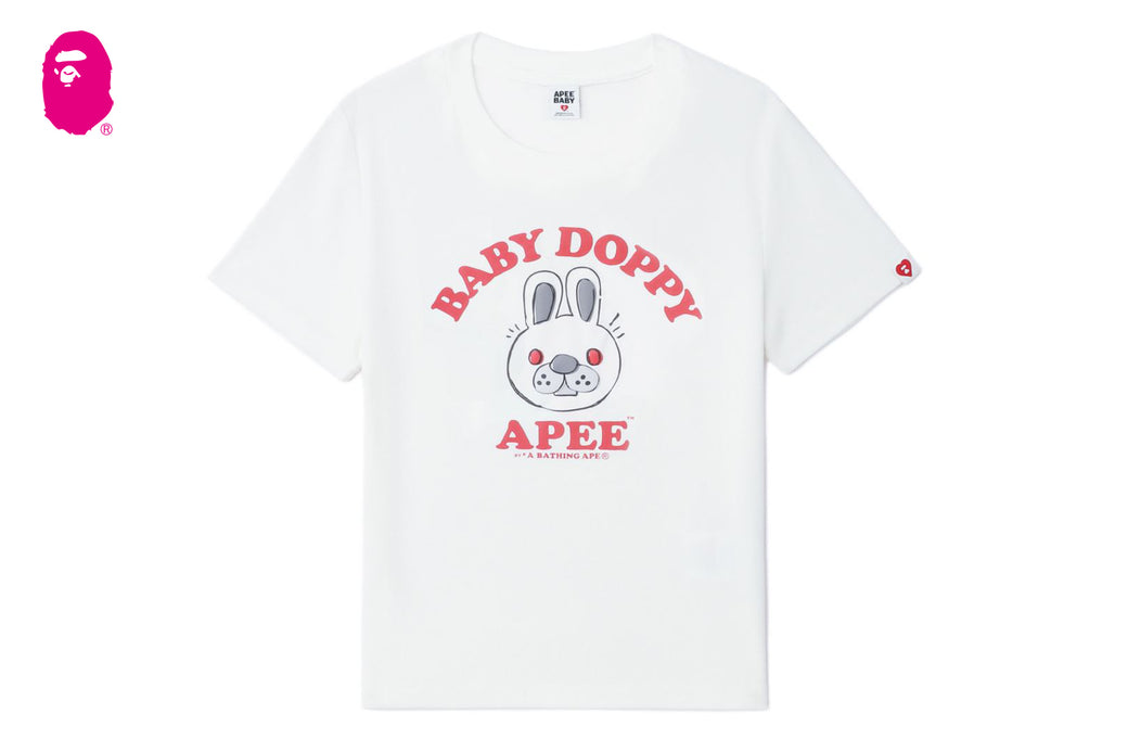 BABY DOPPY PRINTED CROP TEE | bape.com