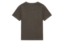 HEART BADGE PIGMENT DYE RIB TEE