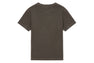 HEART BADGE PIGMENT DYE RIB TEE