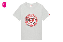 ROUND CAMO HEART PRINT TEE
