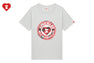 ROUND CAMO HEART PRINT TEE