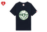 ROUND CAMO HEART PRINT TEE