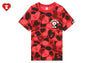 CAMO MONOGRAM WITH CHEST PRINT TEE