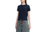 HEART BADGE CROP TEE