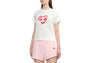 BIG CAMO HEART PRINT CROP TEE