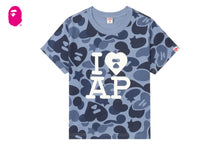 CAMO MONOGRAM PRINT CROP TEE