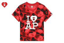 CAMO MONOGRAM PRINT CROP TEE