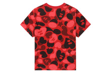 CAMO MONOGRAM PRINT CROP TEE