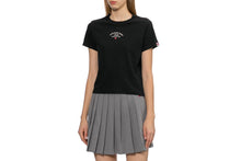 APEE BABY EMBROIDERY CROP TEE