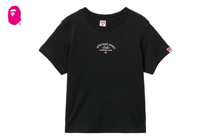 APEE BABY EMBROIDERY CROP TEE