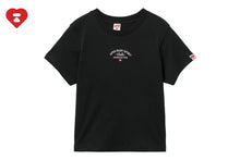 APEE BABY EMBROIDERY CROP TEE