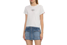 APEE BABY EMBROIDERY CROP TEE
