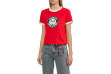 MILO PD PRINTED RINGER CROP TEE