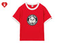 MILO PD PRINTED RINGER CROP TEE