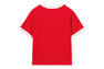 MILO PD PRINTED RINGER CROP TEE