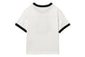 MILO PD PRINTED RINGER CROP TEE