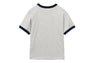 BABY DOPPY PRINTED RINGER CROP TEE
