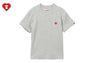 HEART BADGE RIB TEE