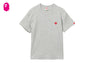 HEART BADGE RIB TEE
