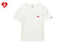 HEART BADGE RIB TEE