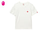 HEART BADGE RIB TEE