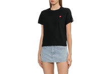 HEART BADGE CROP TEE #1