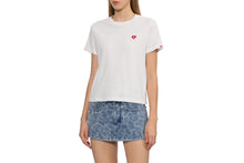 HEART BADGE CROP TEE #1