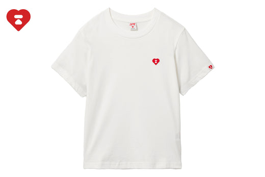 HEART BADGE CROP TEE #1