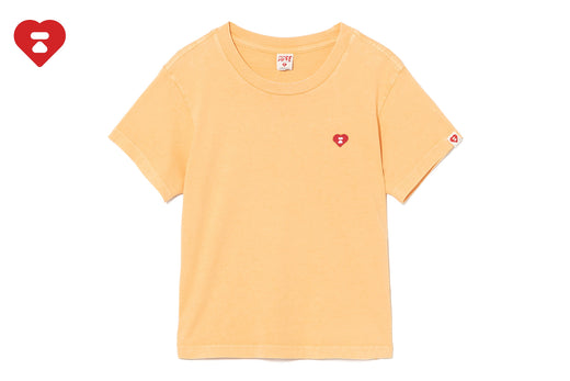 HEART BADGE CROP TEE #2