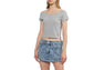 HEART BADGE CROP TEE #3