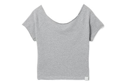 HEART BADGE CROP TEE #3