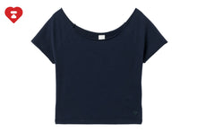 HEART BADGE CROP TEE #3