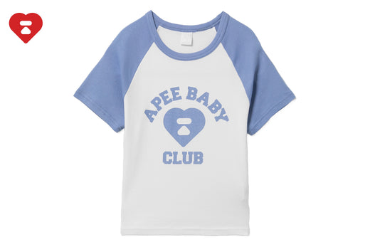 APEE PRINT RAGLAN TEE