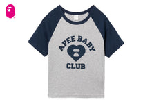 APEE PRINT RAGLAN TEE
