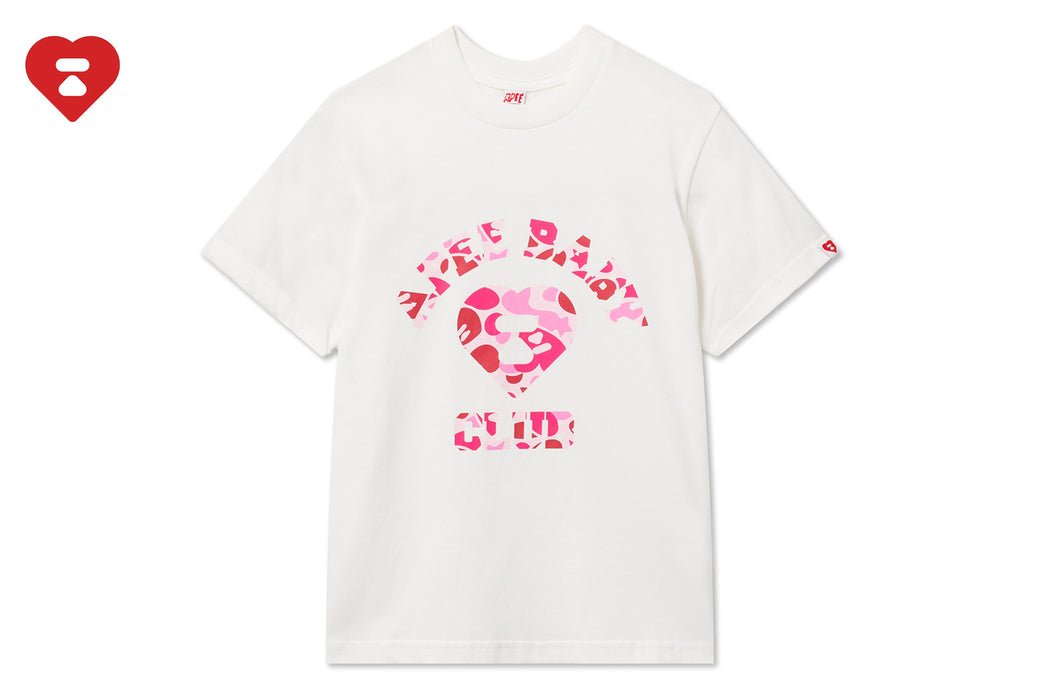 CAMO APEE BABY PRINTED TEE #1 | bape.com