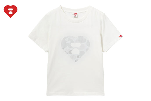 CAMO HEART PRINTED TEE #1