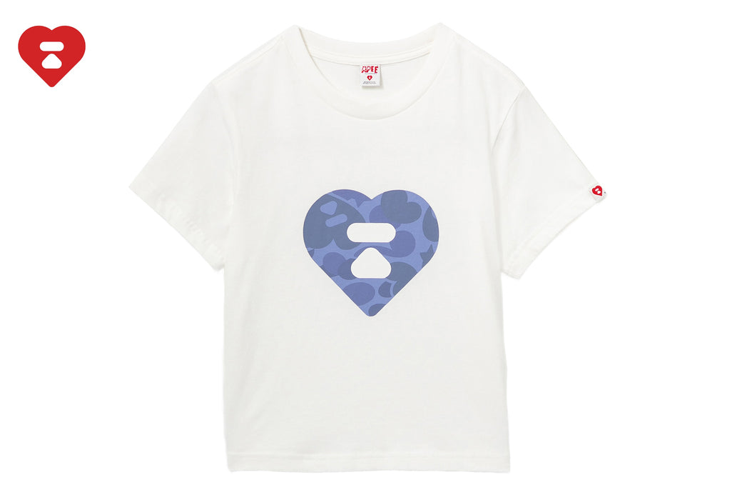 トップス BAPE APEE CAMO HEART PRINTED S CAMO HEART PRINTED TEE #1 | bape.com