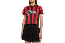 APEE STRIPE FOOTBALL TEE