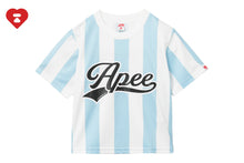APEE STRIPE FOOTBALL TEE